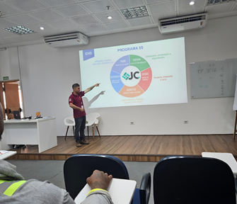 Controle de qualidade na execução da JC Pisos